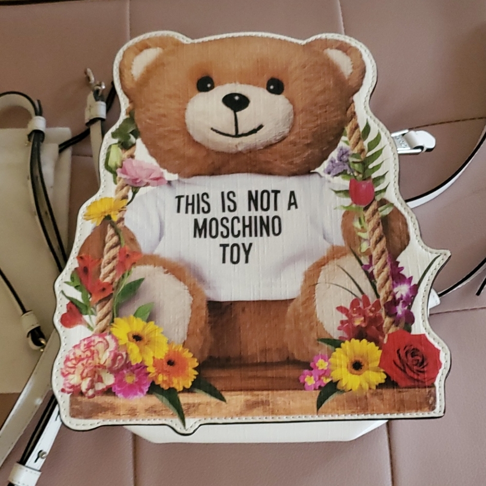 Moschino backpack purse